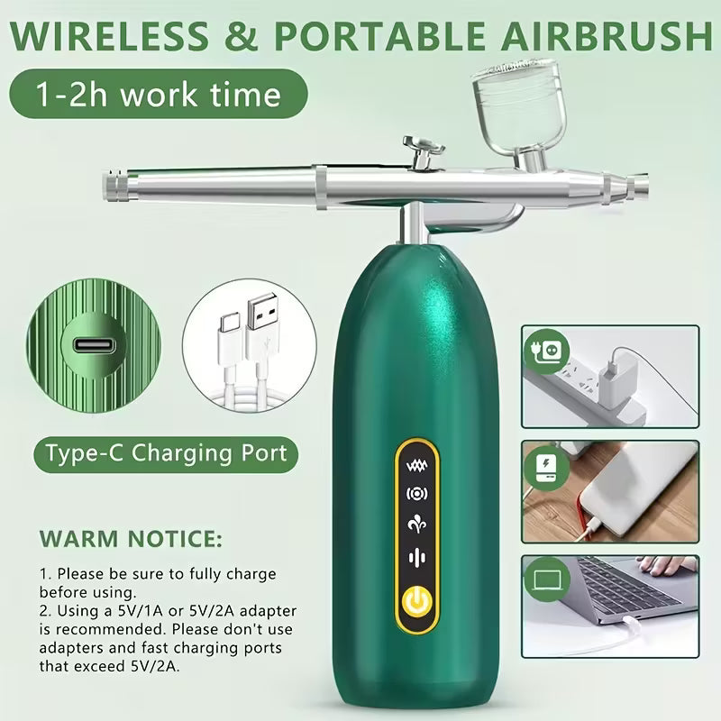 Oxygen -Infusing Facial Device -  Rechargeable Portable USB included